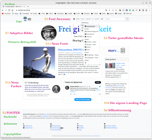 bootScore + Landing Page